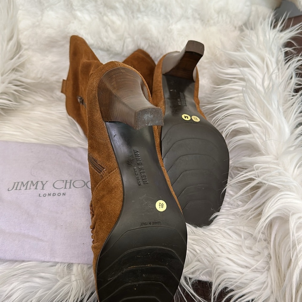 #1A NWOT Jimmy Choo Brown Ankle Boots OFFER FIRM - Picture 6 of 7